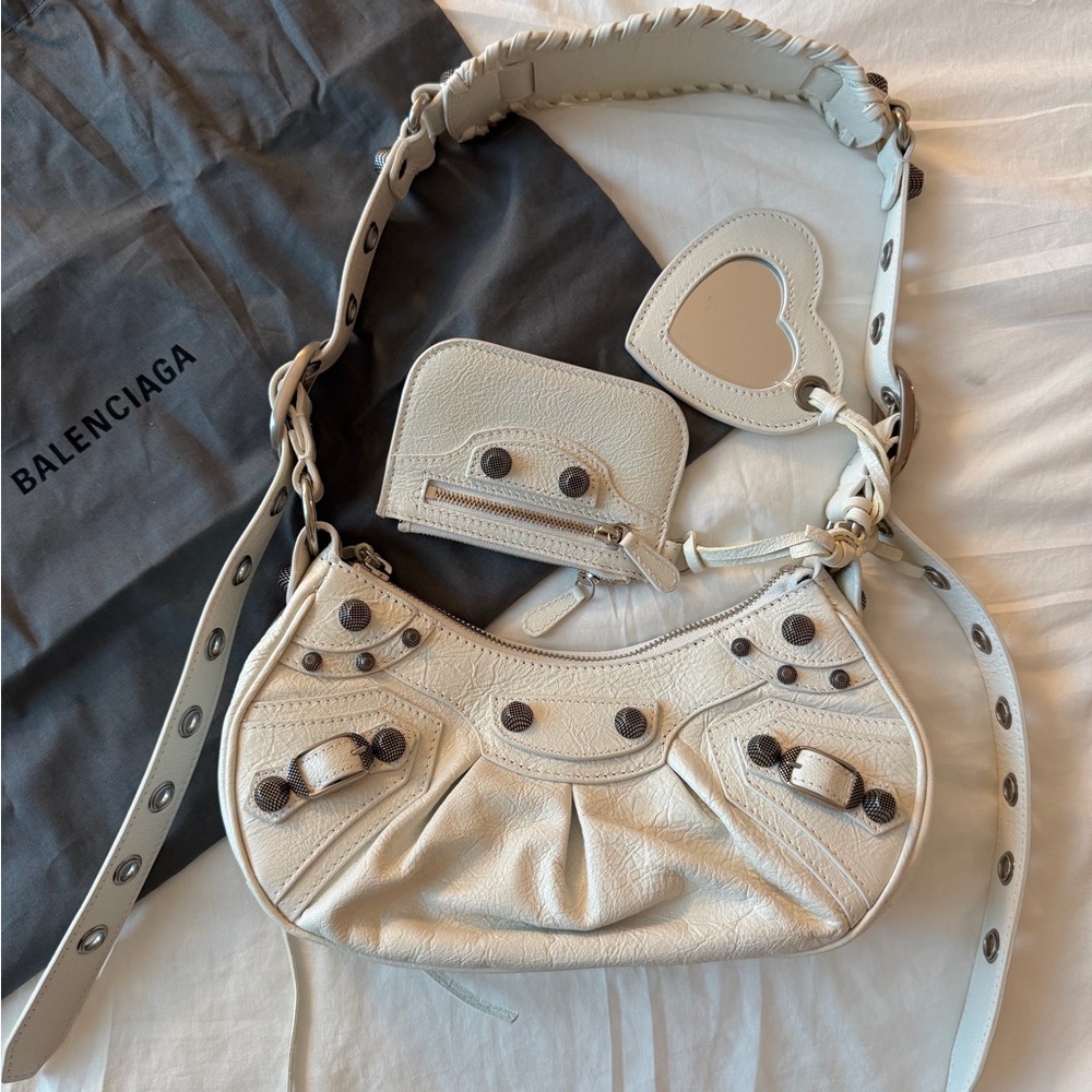 Balenciaga Cream White XS Le Cagole